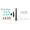 26Pcs TIG Welding Torch Tool Glass Cup Gas Lens Welding