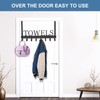 Azmoncy Over The Door Hooks, Towel Rack for Bathroom Towel