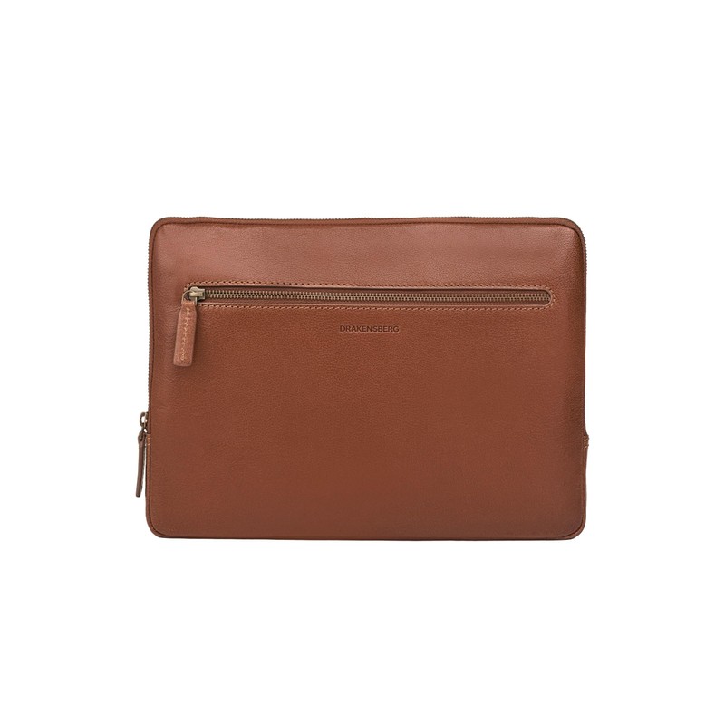 DRAKENSBERG Leather Laptop Sleeve 'Alessio' 14 Inch Sleeve, Universal for