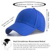 HGDGears Plain Baseball Cap Snapback for Men- Classic 6 Panel