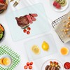 KimiDitt Tempered Glass Cutting Board, 12x16" Glass Cutting Board for