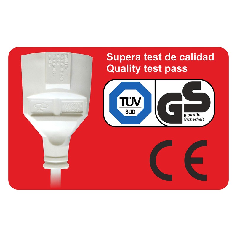 Silver Electronics 9215 – Extension Hose (5 m) White