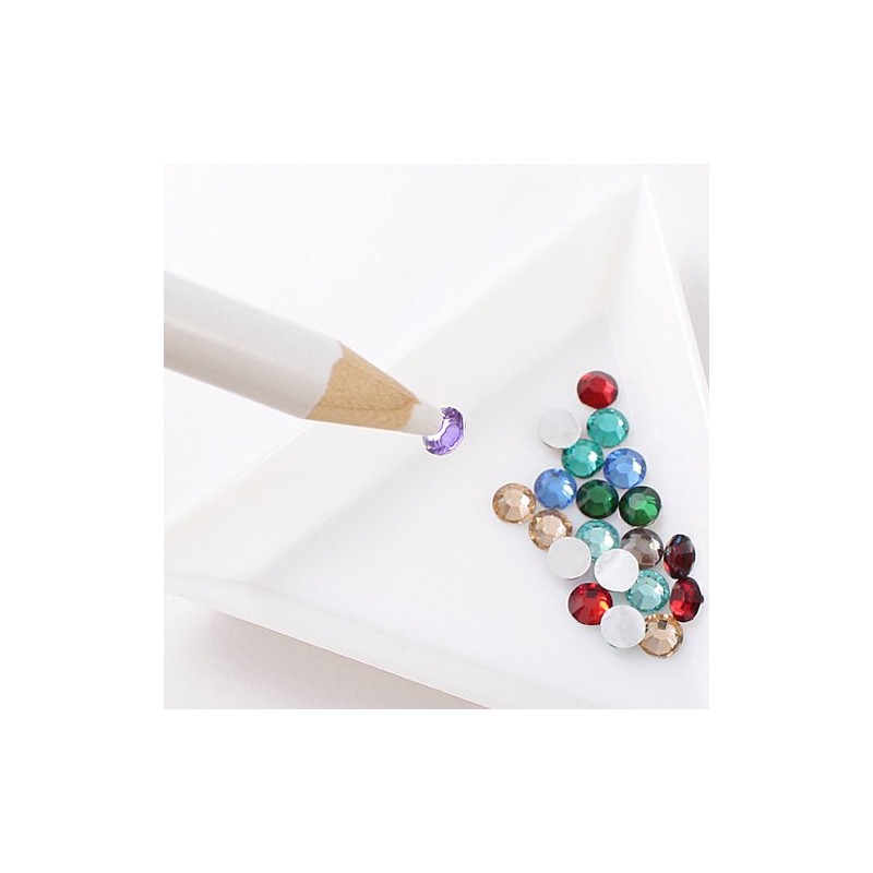 Accessotech Rhinestones Picker Pencil Nail Art Gem Jewel Setter Pen