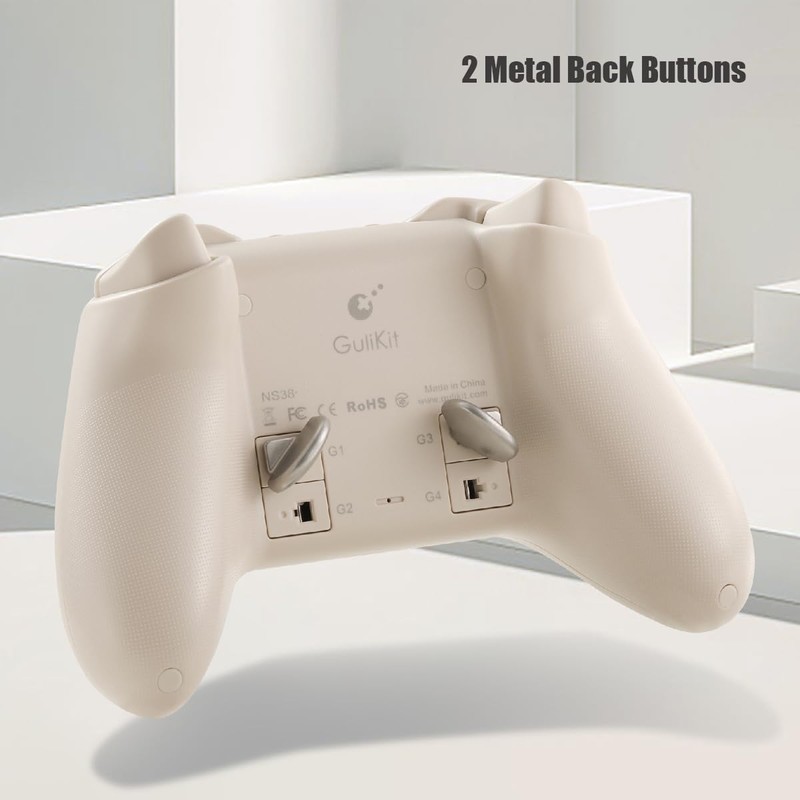 GuliKit KK3 PRO Controller Wireless Controller, Retro PC/Switch/Android/IOS Compatible Hall