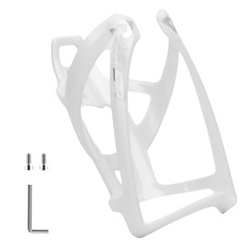 Bike Bottle Holder Cage Bike with Screws PC Universal Bike Water Bottle Holder for Road Bikes MTB Bicycle Mountain Cycle Cycling Kids Bike Cup Holder (1pk bike drinks holder white)