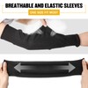 Chuarry 4 Pairs Level 5 Cut Resistant Arm Sleeves Arm