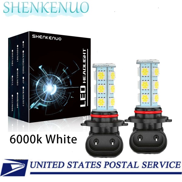 SHENKENUO 9006 LED Fog Light For Toyota Camry 2002-2006 Corolla