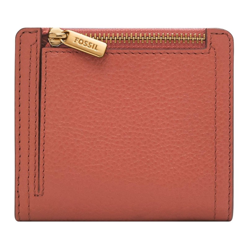 Fossil Women's Logan Bifold, red, S