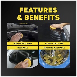 Meguiar's Oficial Gold Class Esponjas Aplicadores W0004 4 Piezas
