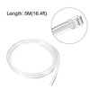 sourcing map PVC Vinyl Hose 12mm Internal Dia. x 16mm