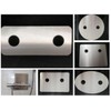 Koch #81 Hygienic Wall Cover Plate 30 cm for Tap