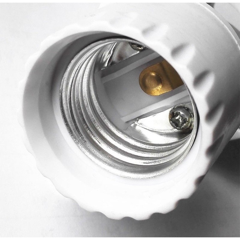 LED E27 Motion Sensor Socket AC10-240V 60W Max 1 Piece