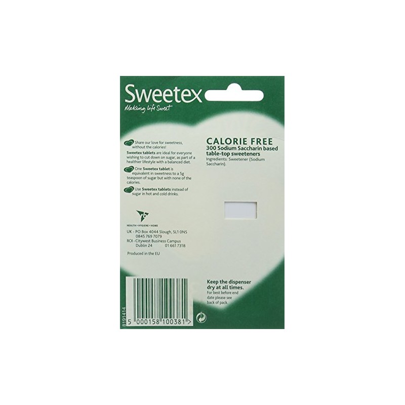 Sweetex Dispenser 300 Tablets