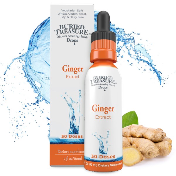 Buried Treasure Ginger Extract – 2 oz. 30 Doses, Liquid