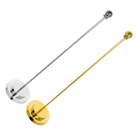 HONMEET 2pcs Small Flagpole Base Stand for Desktop Flags Compact and Stable Holder for Office and Conference Room Decorations Lightweight and Portable Design