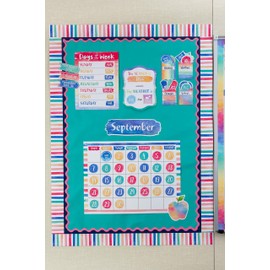 Teacher Created Resources Watercolor Calendar Bulletin Board - 8971
