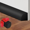 ToLanbbt Flexible Quarter Round Molding, 120 Inch Peel and Stick