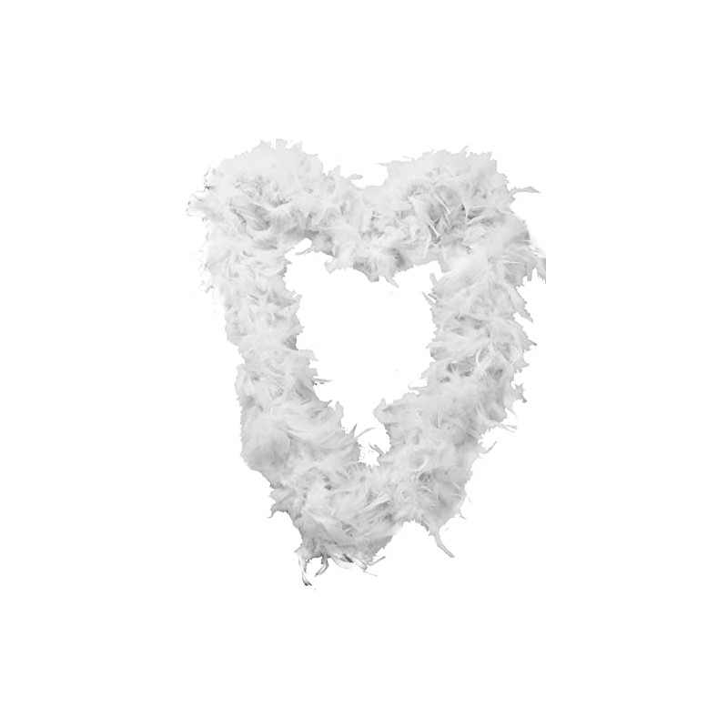 FEATHER BOA 80G THICK HEN NIGHT ACCESSORY FANCY DRESS FLAPPER