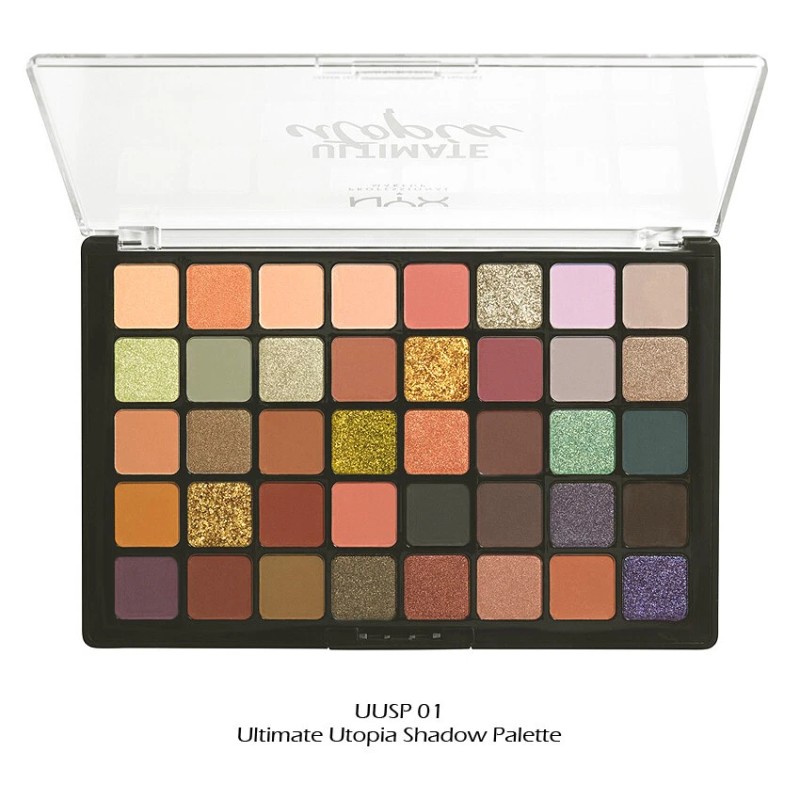 NYX 1 NYX Ultimate Utopia 40 pan Palette Eyeshadows "