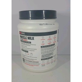 Muscle Milk Pro Series Protein Powder Supplement Intense Vanilla Expires 12/25