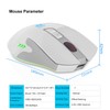 MK500 Wireless Keyboard and Mouse Combo, Ergonomic Full Size Antighosting
