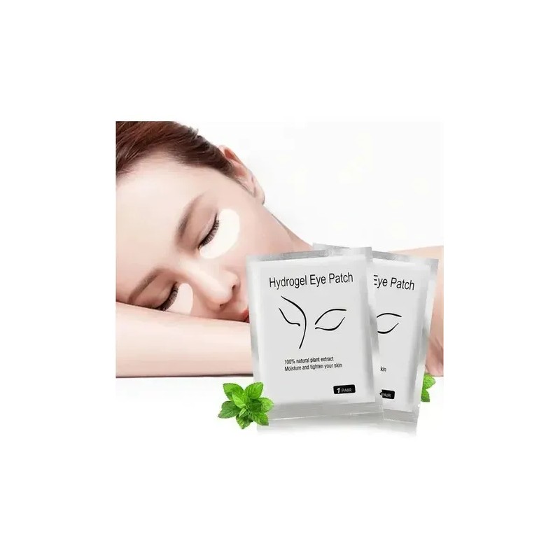 Parches Con Gel Colágeno Para Extensiones De Pestañas 100 Pares