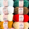 Cuddly Velvet Chenille Yarn, Super Soft Fluffy Bulky for Knitting