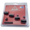 Black OptiVent Hidden Invisible Valves 11.3 mm Metal Valve TÜV