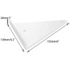 White Shelf Bracket , 4 Pcs 6" ,Shelf Supports -