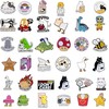 20/40/50 PCS Girl's Enamel Backpack Brooch Pins, Funny Enamel Pins