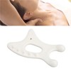 Ceramic Gua Sha Scraping Tool Ergonomic Rounded Edges Gua Sha