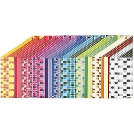 Colorbar-Kartons, A4, 21 x 30 cm, 250 cm, Muster, 16 Blatt in verschiedenen Farben