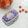 Cute Rainbow Happy Easter Egg Rectangle Pill Case Trinket Gift