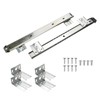 KUMGROT Keyboard Tray Slides 14" Silver Cold Rolled Steel Computer