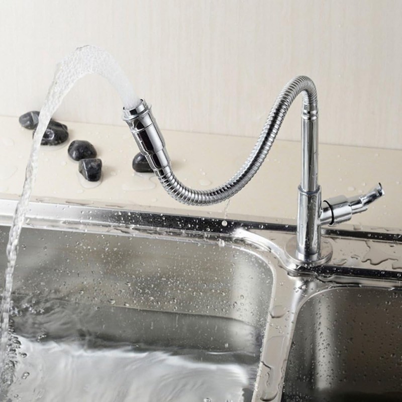 Inchant Single Lever Flexible Pull Out Kitchen Water Tap Sink