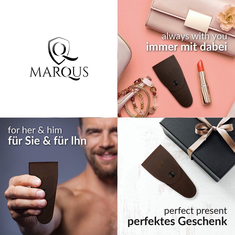 marQus Solingen Scissors - Cuticle Scissors Germany - Curved Blade,