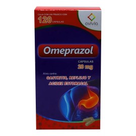 Omeprazol (avivia) Caja C/120 Cápsulas De 20 Mg C/u
