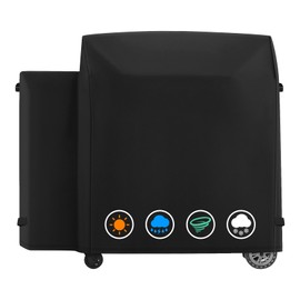 Heavy Duty 600D Polyester Cover Compatible with Pit Boss Competition Series 1600 PB1600CS , Titan Wood Pellet Grill, Pro Series 1600 Elite Grill,Navigator 1600 Wood Pellet Grill without Smoke Stack