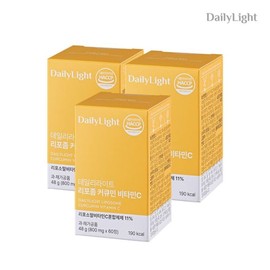 Daily Light 데일리라이트 리포좀 커큐민 비타민C 강황 60정 3개 (6개월분) Daily Light Liposome Curcumin Vitamin C Turmeric 60 Tablets 3 Pcs (6 Months Supply)