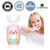 HamyCare Cepillo De Dientes Electrico Para Niñas Ninas Sonico 360
