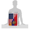 Breeze Decor Armenia US Friendship Garden Flag Set with Stand