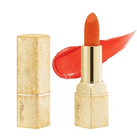 Milfee Fairy Rouge (03 Happiness), Orange Red, 0.1 oz (3 g), Lipstick, Glitter, MilleFee, Gemstone Lipstick, Lustrous, Sheer, Lustrous