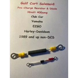 Club Car Golf cart EZGO Club Car Yamaha 36 Volt solenoid resistor and diode set