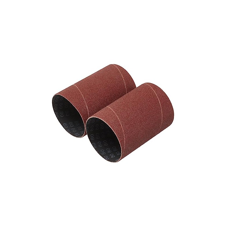 Draper 08406 Aluminium Oxide Sanding Sleeves, 75 x 115mm, 80
