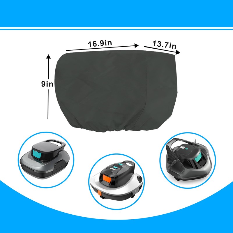 Protective Cover for Cordless Robotic Pool Cleaner - Keyrank Cover