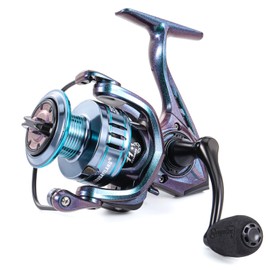 Sougayilang Chameleon Paint Spinning Fishing Reel,Super Powerful Smooth Drag with 11+1 Ball Bearings from 1000 to 4000 Series for Freshwater Saltwater 4000