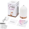 Gooamp 200ML Ceramic Essential Oil Diffuser - Ultrasonic Aromatherapy &