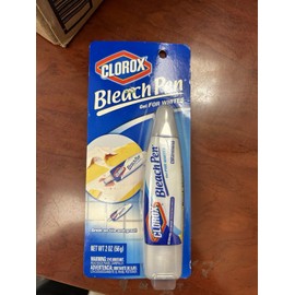 Clorox Bleach Pen Gel Fine Point & Broad Scrubber 2 oz New  OLD stock random