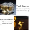 Bitters Bottle for Cocktails - Glass Bitters Bottle with Stainless