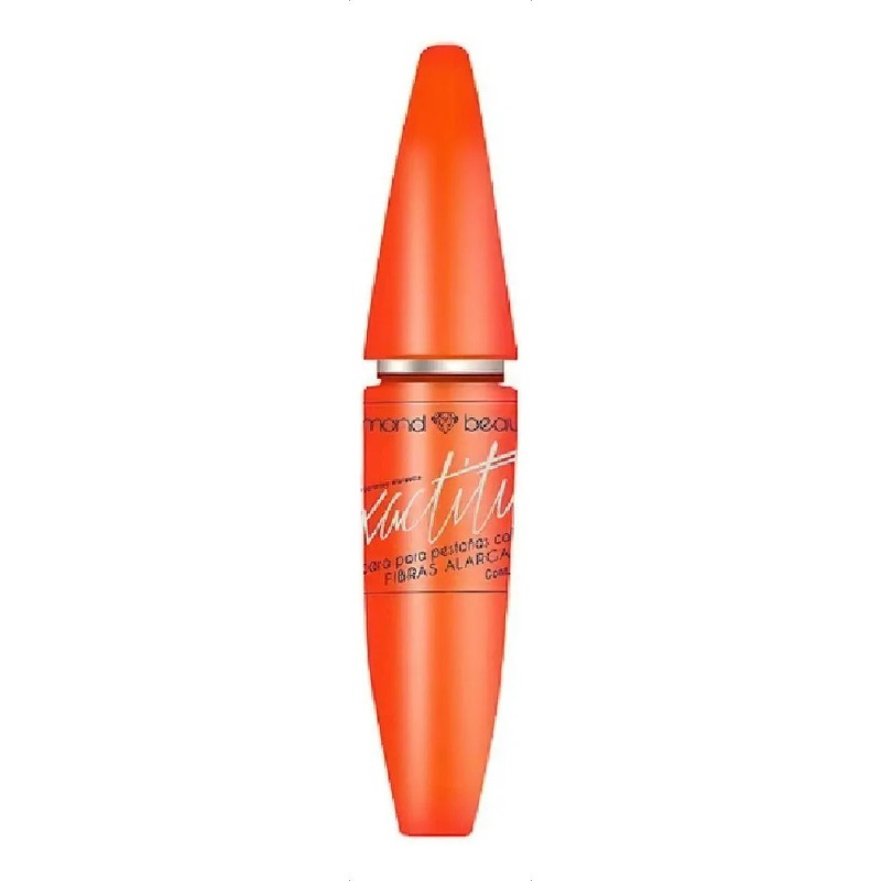Mascara Pestañas Diamond Beauty Exactitud Fibras Alargadoras Naranja